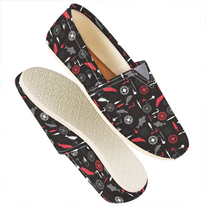 Fishing Theme Pattern Print Casual Shoes