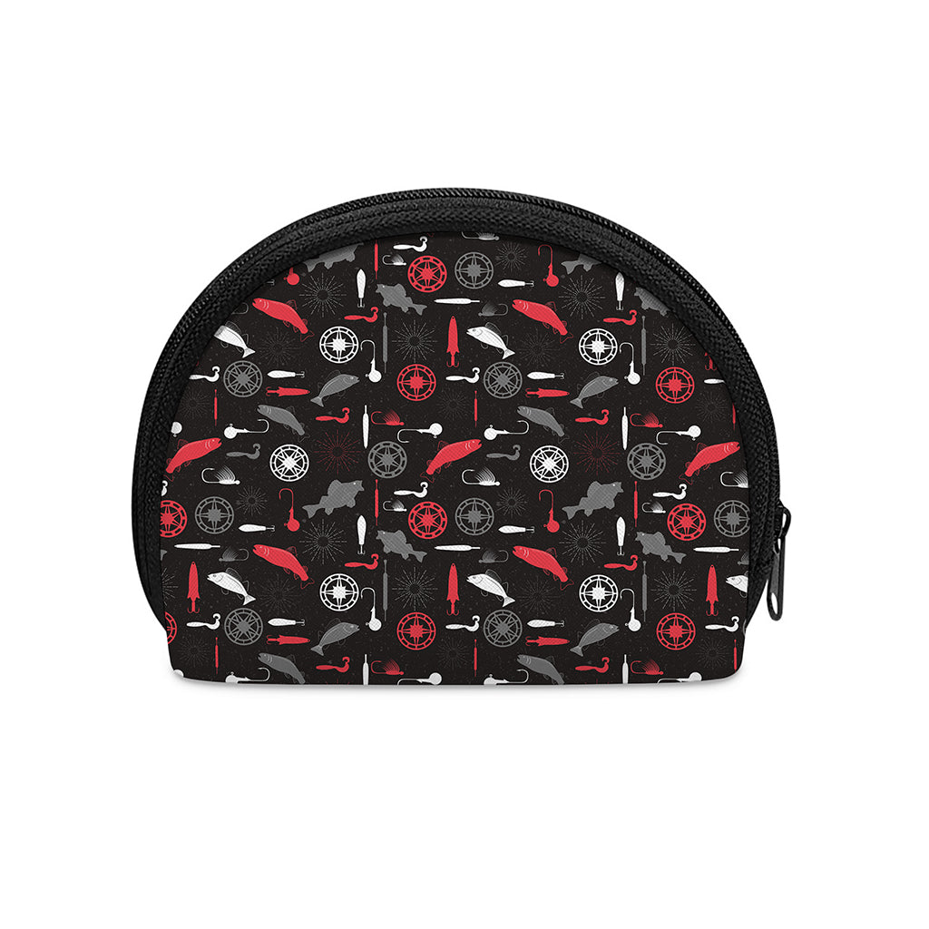 Fishing Theme Pattern Print Coin Purse