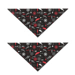 Fishing Theme Pattern Print Dog Bandana