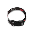 Fishing Theme Pattern Print Dog Collar