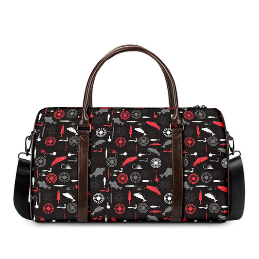 Fishing Theme Pattern Print Duffle Bag
