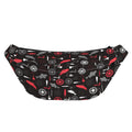 Fishing Theme Pattern Print Fanny Pack