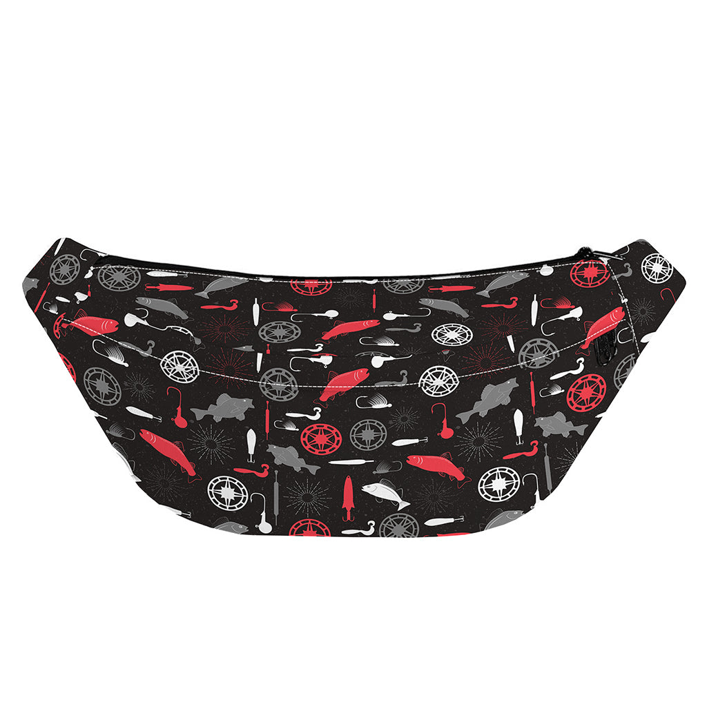 Fishing Theme Pattern Print Fanny Pack