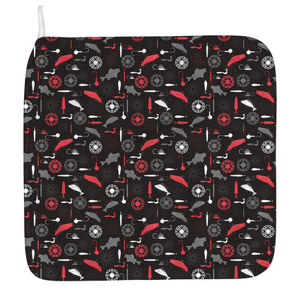 Fishing Theme Pattern Print Hand Towel