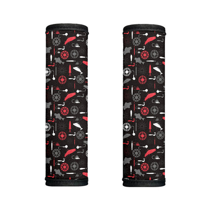 Fishing Theme Pattern Print Handle Covers
