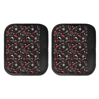 Fishing Theme Pattern Print Handle Covers