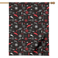 Fishing Theme Pattern Print House Flag