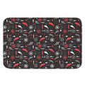 Fishing Theme Pattern Print Indoor Door Mat