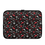 Fishing Theme Pattern Print Laptop Sleeve