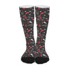 Fishing Theme Pattern Print Long Socks