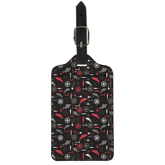 Fishing Theme Pattern Print Luggage Tag