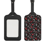Fishing Theme Pattern Print Luggage Tag