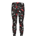 Fishing Theme Pattern Print Men's leggings