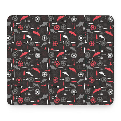 Fishing Theme Pattern Print Mouse Pad