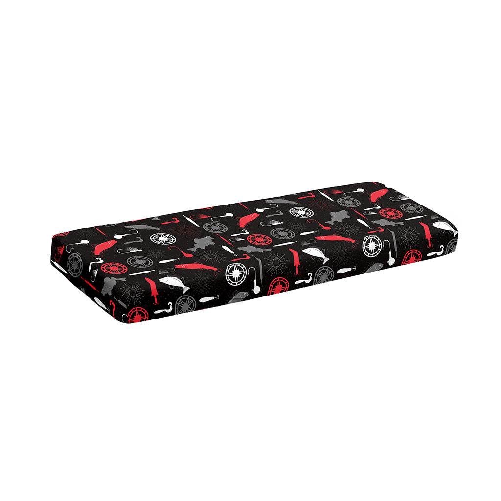 Fishing Theme Pattern Print Piano Keyboard Cover