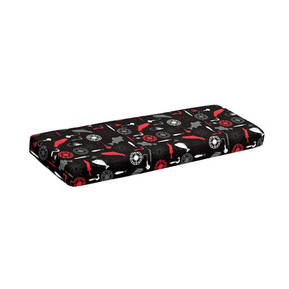 Fishing Theme Pattern Print Piano Keyboard Cover