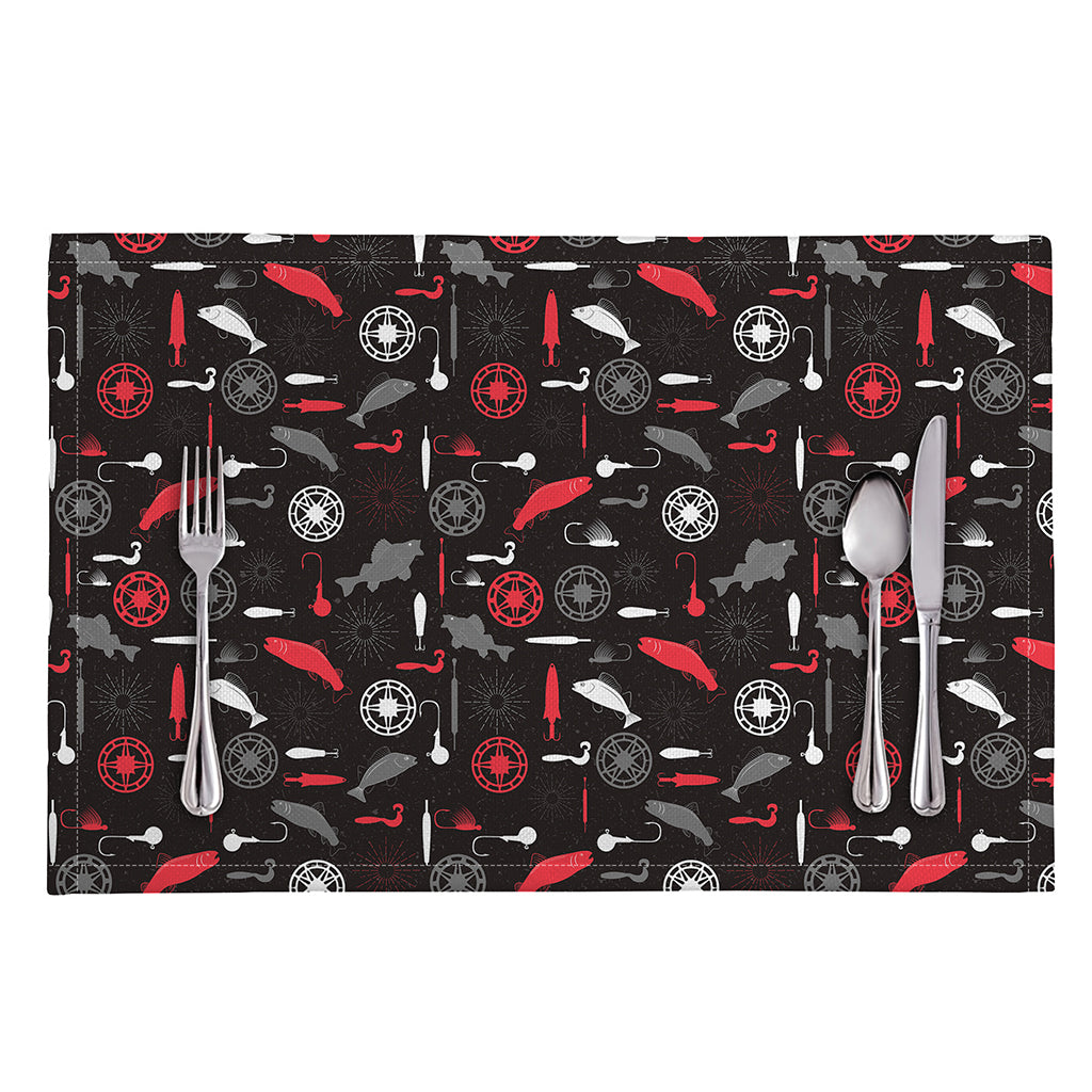 Fishing Theme Pattern Print Placemat