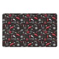 Fishing Theme Pattern Print Polyester Doormat