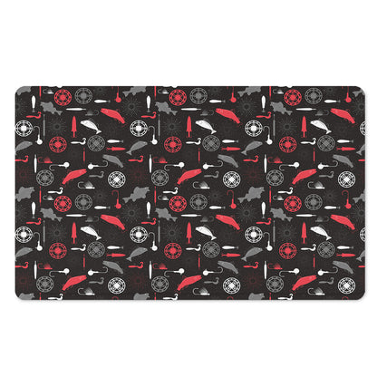 Fishing Theme Pattern Print Polyester Doormat