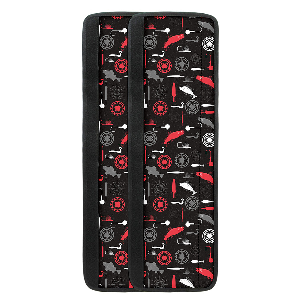 Fishing Theme Pattern Print Refrigerator Handle Covers