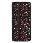 Fishing Theme Pattern Print Refrigerator Handle Covers