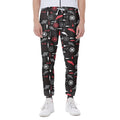 Fishing Theme Pattern Print Joggers