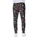 Fishing Theme Pattern Print Scuba Joggers