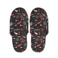 Fishing Theme Pattern Print Slippers