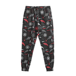 Fishing Theme Pattern Print Sweatpants