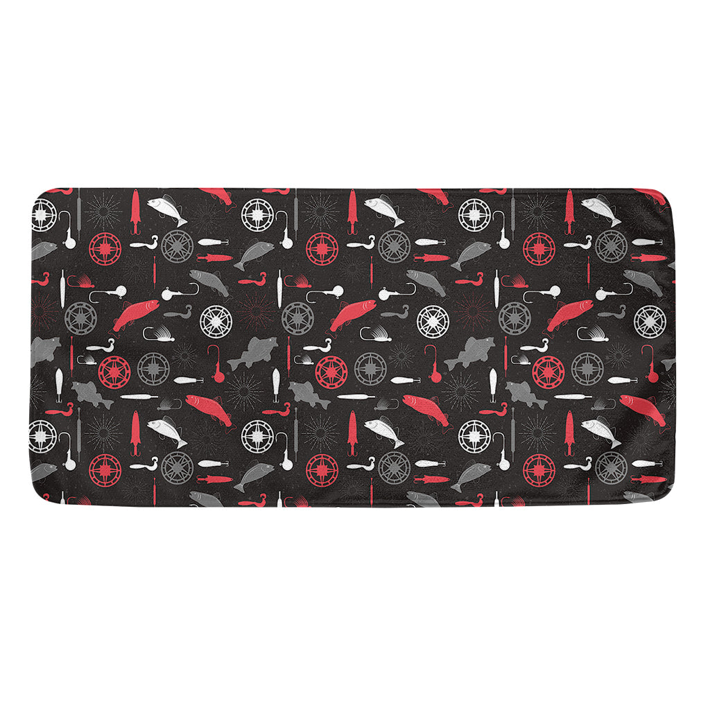 Fishing Theme Pattern Print Towel