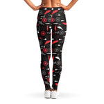 Fishing Theme Pattern Print Women's Leggings