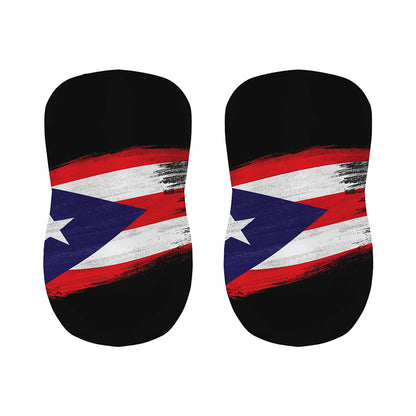 Flag Of Puerto Rico Print Bar Stool Covers