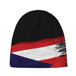 Flag Of Puerto Rico Print Beanie