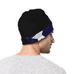 Flag Of Puerto Rico Print Beanie