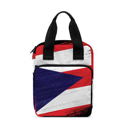 Flag Of Puerto Rico Print Bible Tote Bag