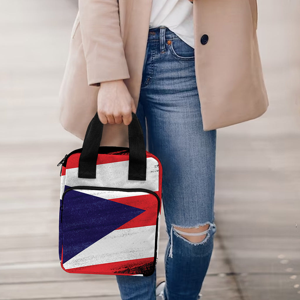 Flag Of Puerto Rico Print Bible Tote Bag