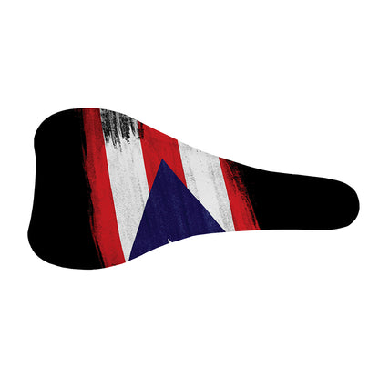 Flag Of Puerto Rico Print Bicycle Seat Cover