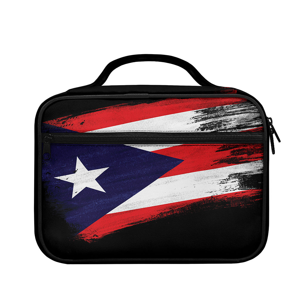 Flag Of Puerto Rico Print Briefcase Bible Bag