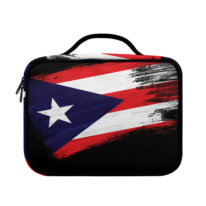 Flag Of Puerto Rico Print Briefcase Bible Bag