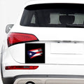 Flag Of Puerto Rico Print Car Sticker