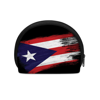 Flag Of Puerto Rico Print Coin Purse