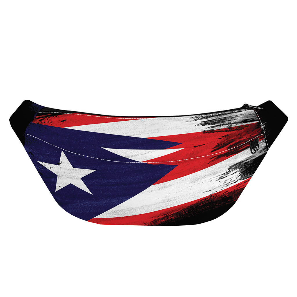 Flag Of Puerto Rico Print Fanny Pack