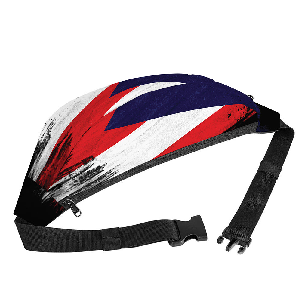 Flag Of Puerto Rico Print Fanny Pack