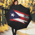 Flag Of Puerto Rico Print Foldable Umbrella