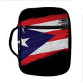 Flag Of Puerto Rico Print Front Pocket Bible Bag