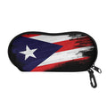 Flag Of Puerto Rico Print Glasses Case