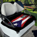 Flag Of Puerto Rico Print Golf Cart Seat Cover