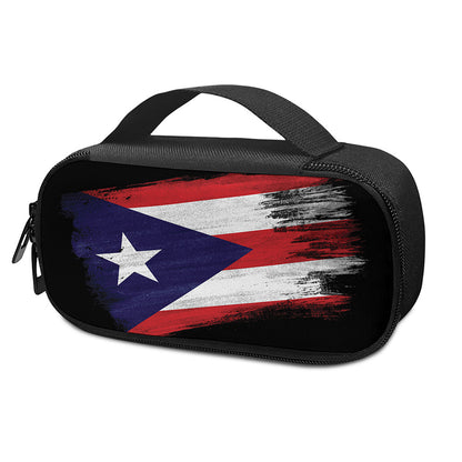 Flag Of Puerto Rico Print Insulin Cooler Travel Case