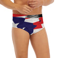 Flag Of Puerto Rico Print Men's Briefs