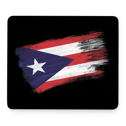 Flag Of Puerto Rico Print Mouse Pad